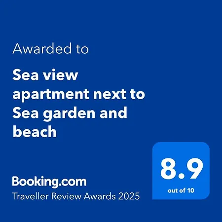 Apartman Sea View Next To Sea Garden And